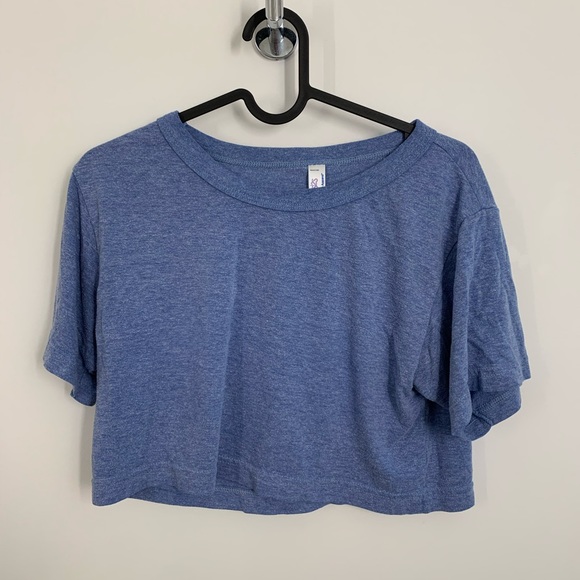American Apparel short sleeve cropped t shirt (OG $ ~ 45) size OS - Picture 3 of 4
